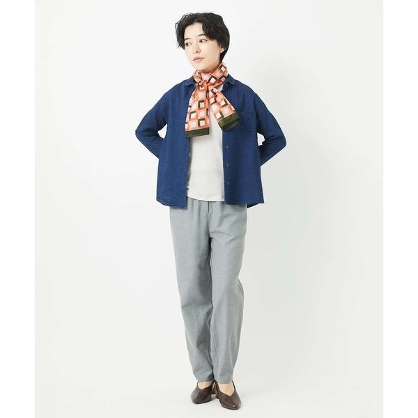 GIANNI LO GIUDICE キカ柄シルクストール - 画像 (3)