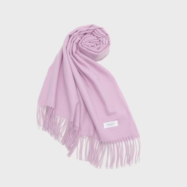 OPAQUE.CLIP 大判無地フリンジボリュームストール - 画像 (5)