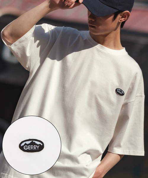 GERRY tシャツ 「GERRY」別注 バックプリント/ワンポイント 刺しゅう 半袖Tシャツ メンズ レディース - 画像 (9)