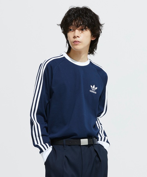 adidas tシャツ アディカラー クラシックス スリーストライプス 長袖Tシャツ / ロンT アディダスオリジナルス Originals レデ - 画像 (5)