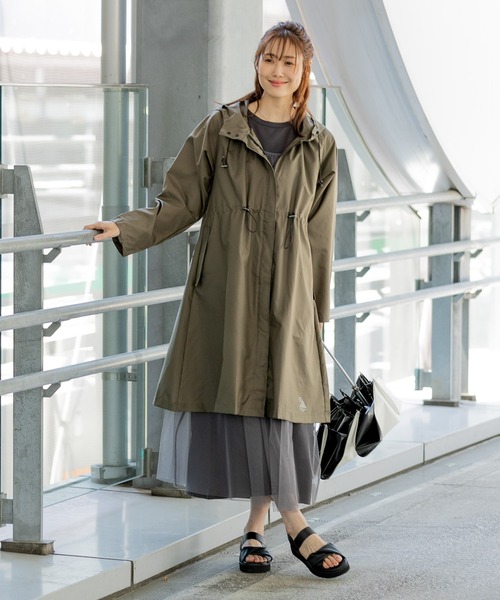 GLOBAL WORK レインコート カッパ モッズレインコート/986912 レディース メンズ - 画像 (9)