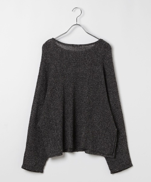 LEPSIM ニット セーター 5ゲージメッシュドルマンプルオーバー 243143 レディース - 画像 (3)