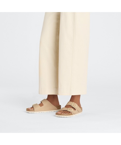 BIRKENSTOCK サンダル Arizona / アリゾナ ビルコフロー New Beige 「ナロー幅」 UNISEX レディース メンズ - 画像 (3)
