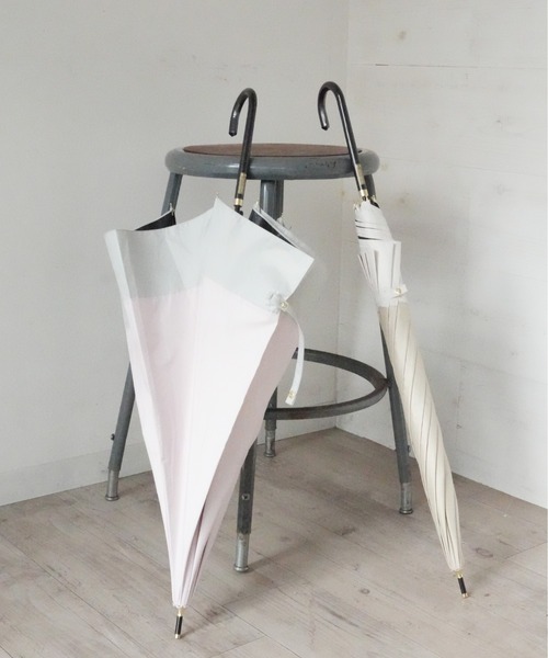 Port 傘 完全遮光100% 晴雨兼用 長傘 / 日傘 UVカット ( 50cm・55cm・58cm ) レディース メンズ - 画像 (6)