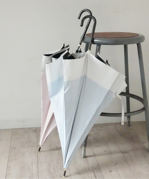 Port 傘 完全遮光100% 晴雨兼用 長傘 / 日傘 UVカット ( 50cm・55cm・58cm ) レディース メンズ - 画像 (7)