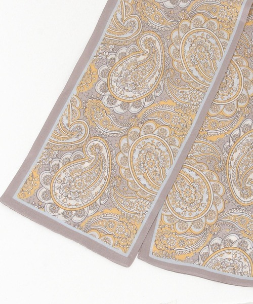 GLOBAL WORK スカーフ バンダナ シルクロングスカーフ/491949 レディース - 画像 (5)