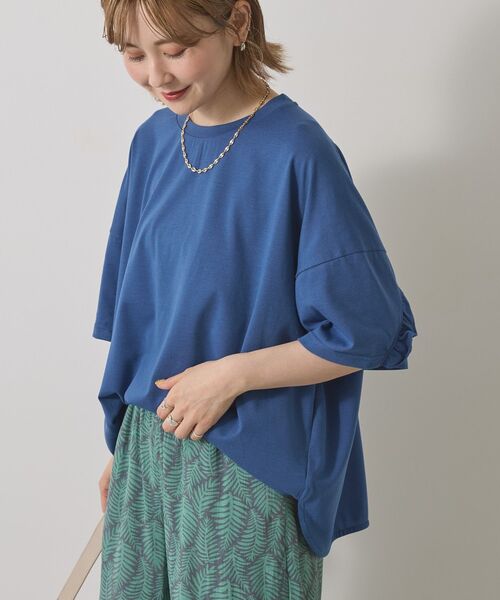 AMERICAN HOLIC tシャツ バックフリルラウンドカットプルオーバー レディース - 画像 (5)