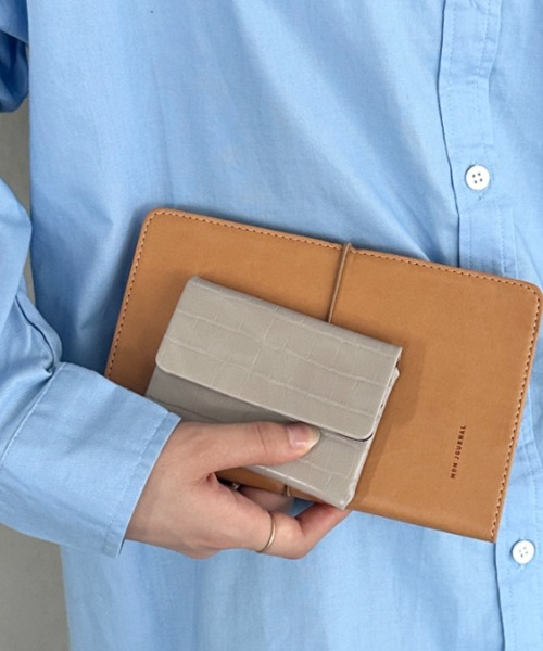 名刺入れ フラップ マグネット式名刺入れ スタイリッシュ名刺入れ シンプル名刺入れ レディース - 画像 (8)