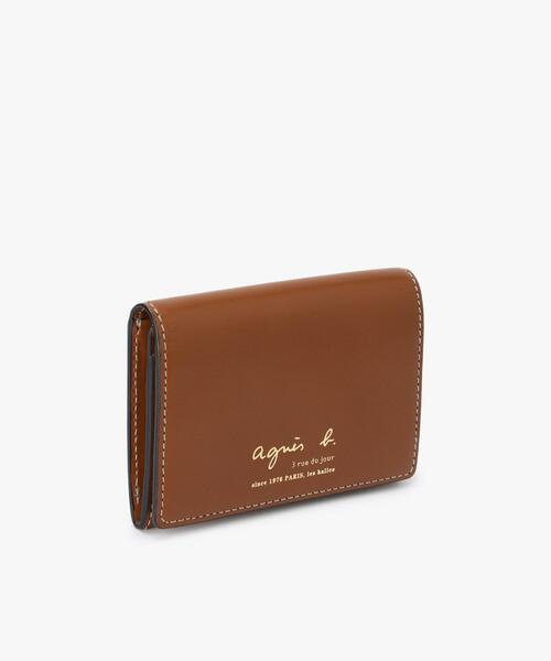 agnes b. 名刺入れ レザー カードケース ZAW01−05 レディース - 画像 (4)