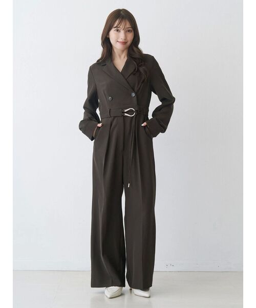 MERCURYDUO オールインワン テーラーカラーコンビネゾン レディース - 画像 (6)