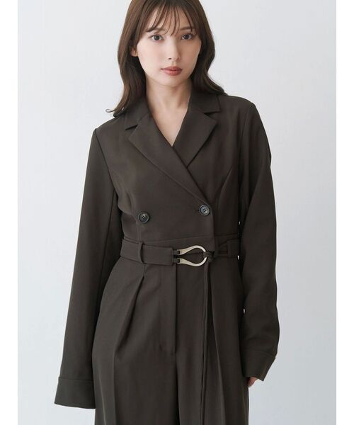 MERCURYDUO オールインワン テーラーカラーコンビネゾン レディース - 画像 (7)