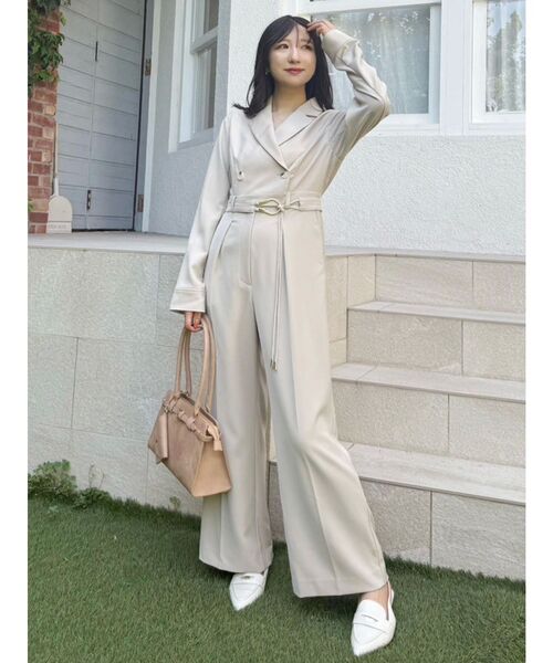 MERCURYDUO オールインワン テーラーカラーコンビネゾン レディース - 画像 (8)