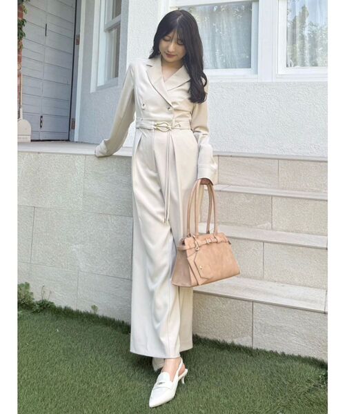 MERCURYDUO オールインワン テーラーカラーコンビネゾン レディース - 画像 (9)