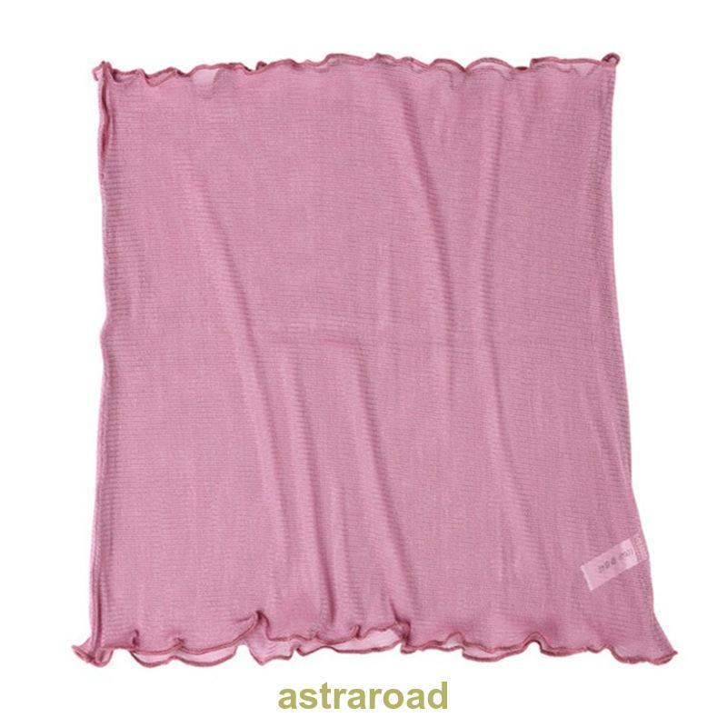 スカーフ フェイスカバー ネックカバー レディース 女性用 シースルー メッシュ 無地 ラメ キラキラ 通気性 薄手 日焼け防止 紫外線対策 おしゃれ 夏 - 画像 (3)