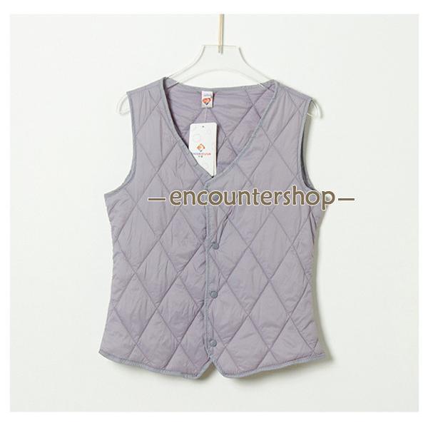 ベスト レディース 中綿ベスト キルティング インナーベスト Vネック 重ね着 冬 軽量 通勤 防寒 ダウンベスト チョッキ ノースリーブ 保温 - 画像 (3)