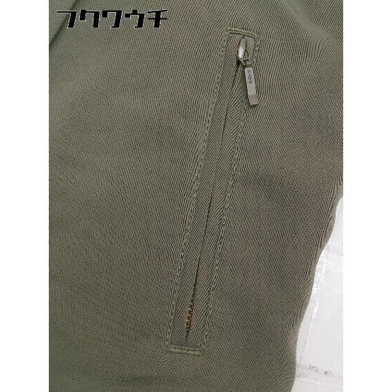 ◇ FRAMeWORK フレームワーク 長袖 ジップアップ ノーカラー ジャケット サイズ38 カーキ レディース - 画像 (5)