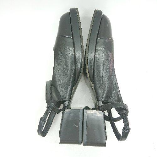 ◇ QIANBAIHE ミュールシューズ サイズ24.0 ブラック レディース E - 画像 (5)