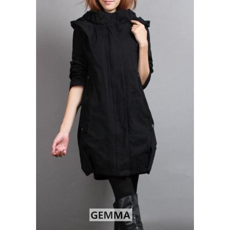 【値下げ】モッズコート ミリタリージャケット レディース 春コート トレンチコート スプリングコート 春服 ライトアウター ブルゾン - 画像 (3)