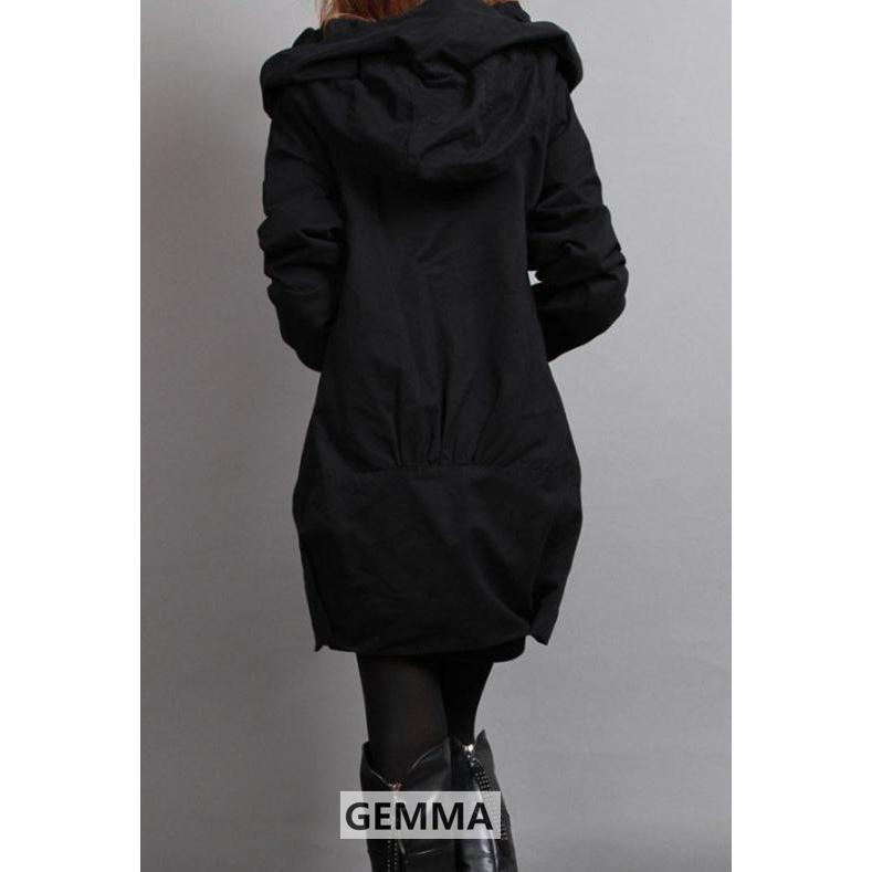 【値下げ】モッズコート ミリタリージャケット レディース 春コート トレンチコート スプリングコート 春服 ライトアウター ブルゾン - 画像 (5)