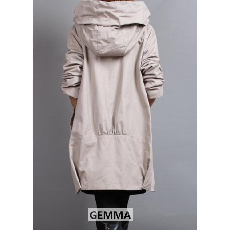 【値下げ】モッズコート ミリタリージャケット レディース 春コート トレンチコート スプリングコート 春服 ライトアウター ブルゾン - 画像 (7)