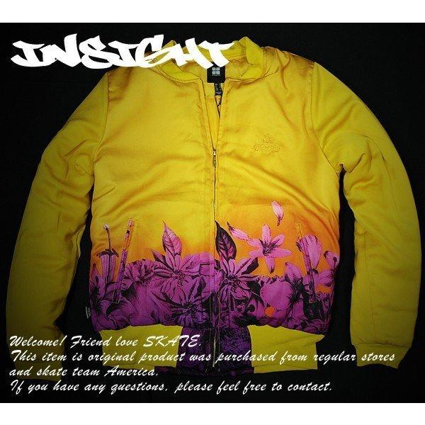 Insight (インサイト) レディース ジャンパー ブルゾン ジャケット Afterglow Women's Bomber Jacket Yellow×Purple - 画像 (3)