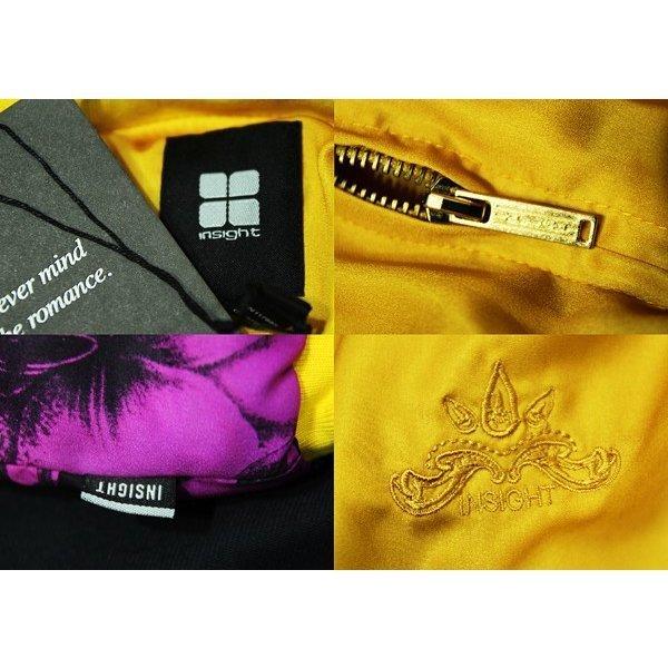 Insight (インサイト) レディース ジャンパー ブルゾン ジャケット Afterglow Women's Bomber Jacket Yellow×Purple - 画像 (4)