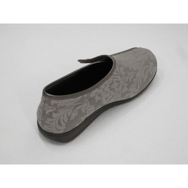 快歩主義 ASAHIシューズ L011 面ファスナー 軽量 サポート Laコンフォート GR柄 21.5cm〜25.0cm - 画像 (5)