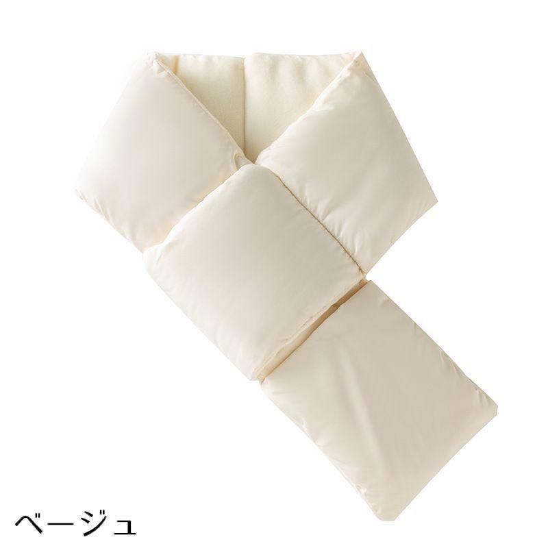 ティペット マフラー レディース 差し込み ネックウォーマー スヌード ストール 厚手 もこもこ ボリューム 防寒 暖かい 秋冬 - 画像 (5)