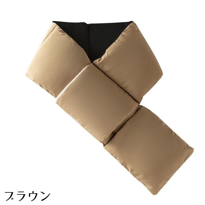 ティペット マフラー レディース 差し込み ネックウォーマー スヌード ストール 厚手 もこもこ ボリューム 防寒 暖かい 秋冬 - 画像 (6)