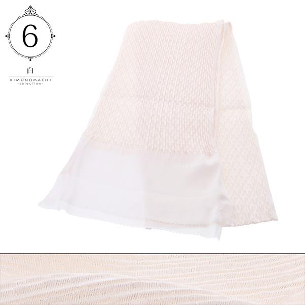 (Prices down)振袖用 帯揚げ 正絹「ちりめん 金通し 全6色」古典 豪華 成人式 結婚式 振袖 正絹帯揚げ 振袖用帯揚げ 日本製(メール便対応可)<H>ss2509wkm25 - 画像 (6)