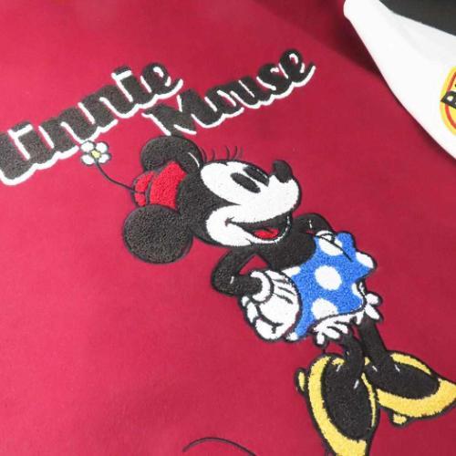 ミッキー&フレンズ ミニーマウス スタジャン アウター レディース ベストミーエバー L ディズニー キャラクター - 画像 (3)