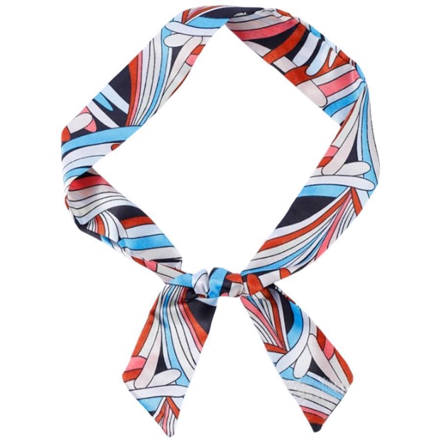 リボンスカーフ レディース スカーフ 棒タイスカーフ 高級感 上品 おしゃれ かわいい きれいめ デザイン豊富 女性 婦人 大人女子 派手 個性的 総 - 画像 (7)