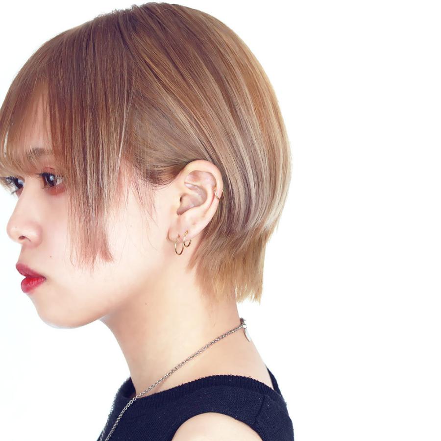 ボディピアス 18G 16G 14G リング セグメントリング ワンタッチ 軟骨 ピアス ボディピ サージカルステンレス - 画像 (9)