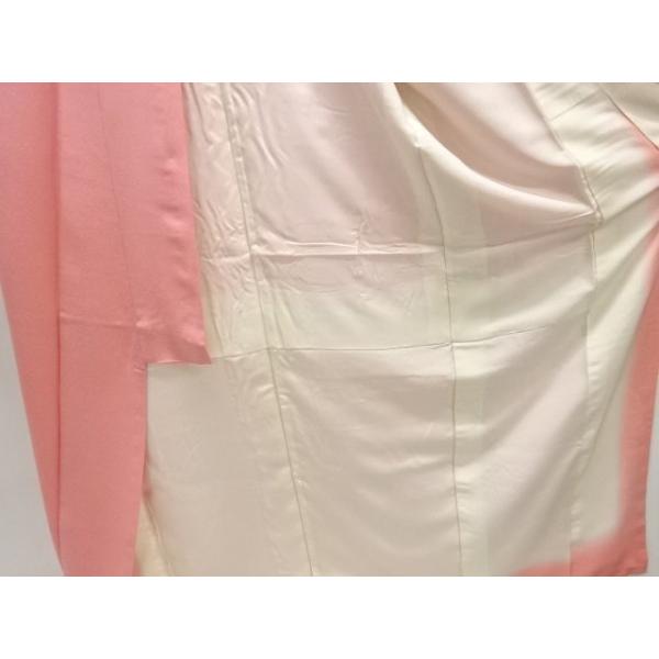 ys7464776; 相良刺繍華紋模様付け下げ色無地着物【着】 - 画像 (4)