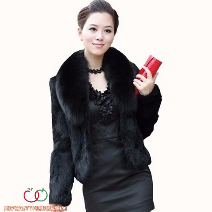 TBHアウター コート ジャケット ファー ファーコート :ボリューム フェイクファー ファージャケ ボアコート 冬 暖かい 防寒 - 画像 (9)