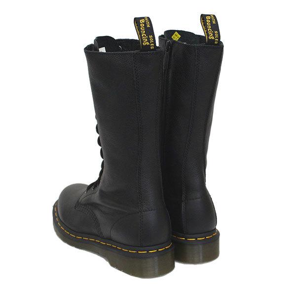 Dr.Martens (ドクターマーチン) WMS 1B99 14EYE レディース ロング レザーブーツ BLACK - 画像 (3)