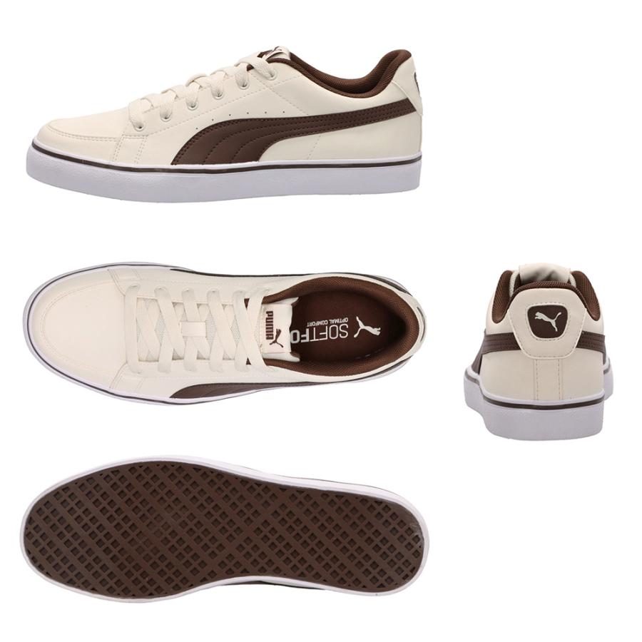 PUMA プーマ スニーカー ホワイト V コート バルク レディース メンズ シンプル 通学 クッション Court Vulc 389907 EB 389908 - 画像 (7)