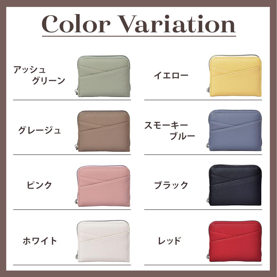 財布 レディース ミニ財布 二つ折り カードケース 小銭入れ コインケース コンパクト お札折らない じゃばら スキミング防止 メンズ - 画像 (8)